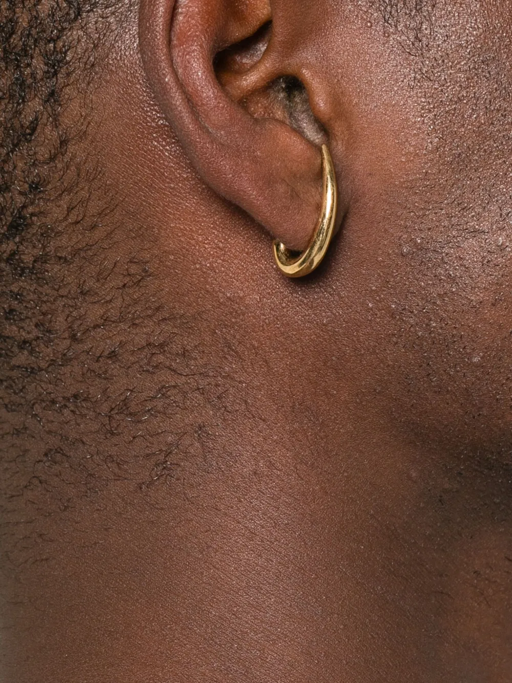 Panconesi curved earrings | Men | Image 2