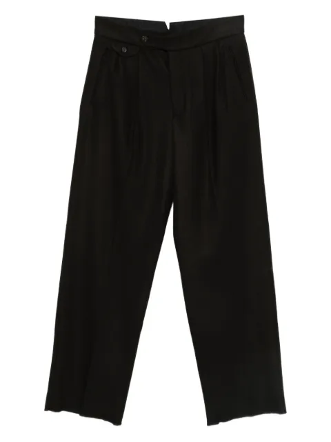 Emporio Armani pleat-detail trousers