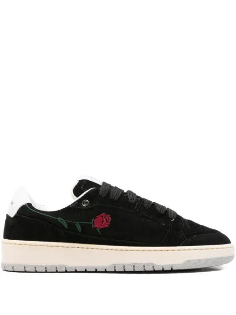 SANTHA rose-embroidered sneakers