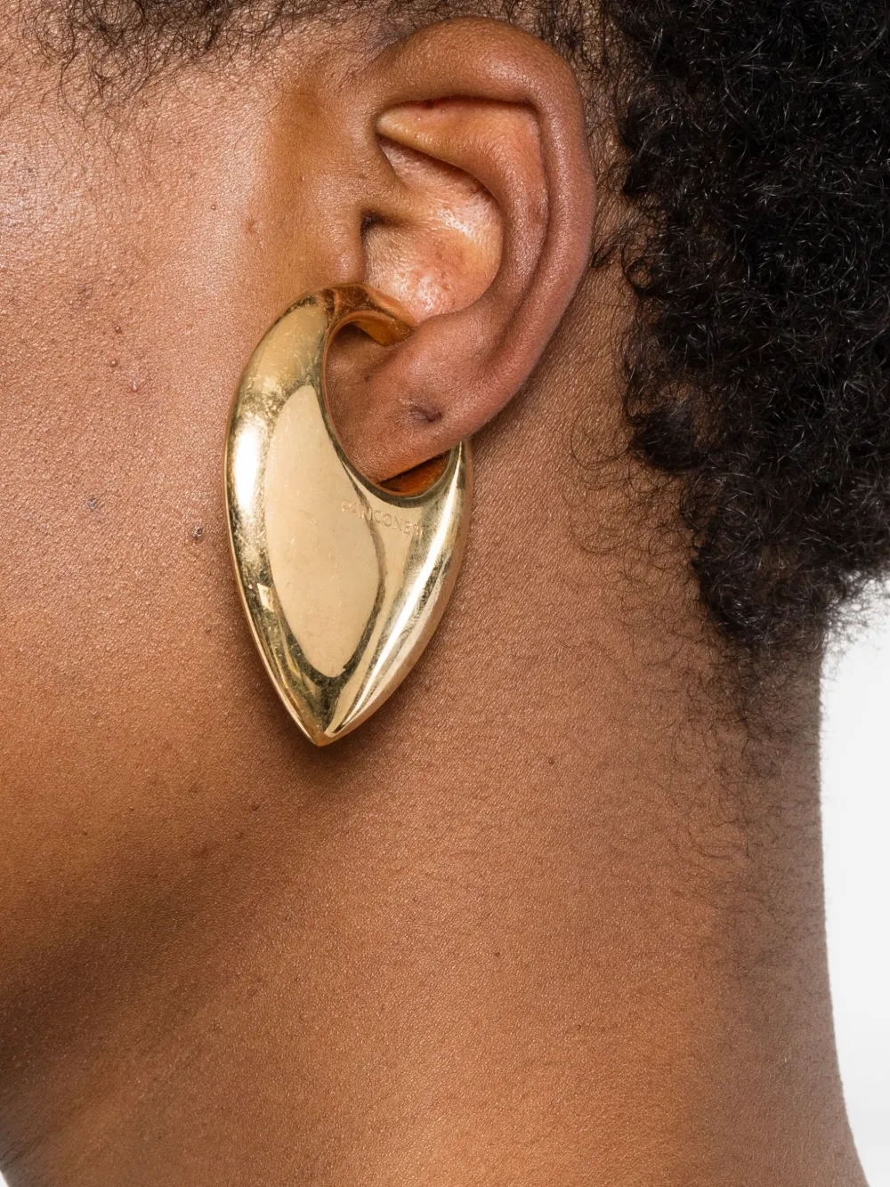  Panconesi Blow-up Teardrop Cuff Earring - Gold 