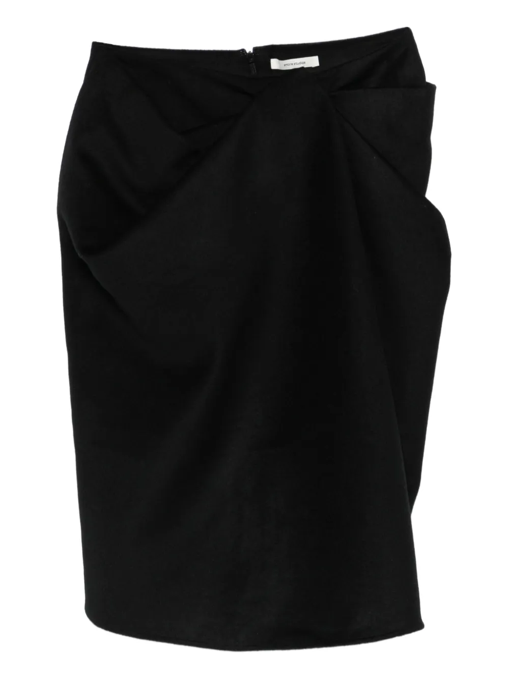 ENTIRE STUDIOS asymmetric skirt | Black | Image 1