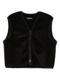 OUR LEGACY corduroy zip-up gilet - Brown