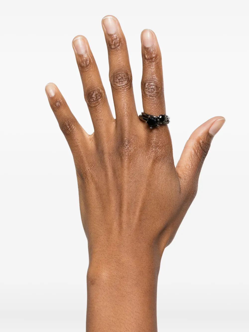 Panconesi Layered Ring In Black