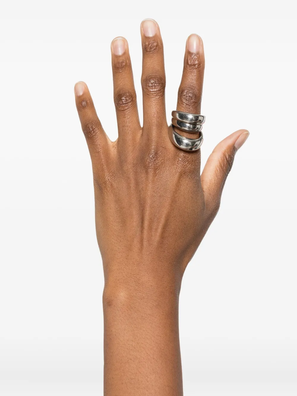  Panconesi Blow Up Solar Ring - Silver 
