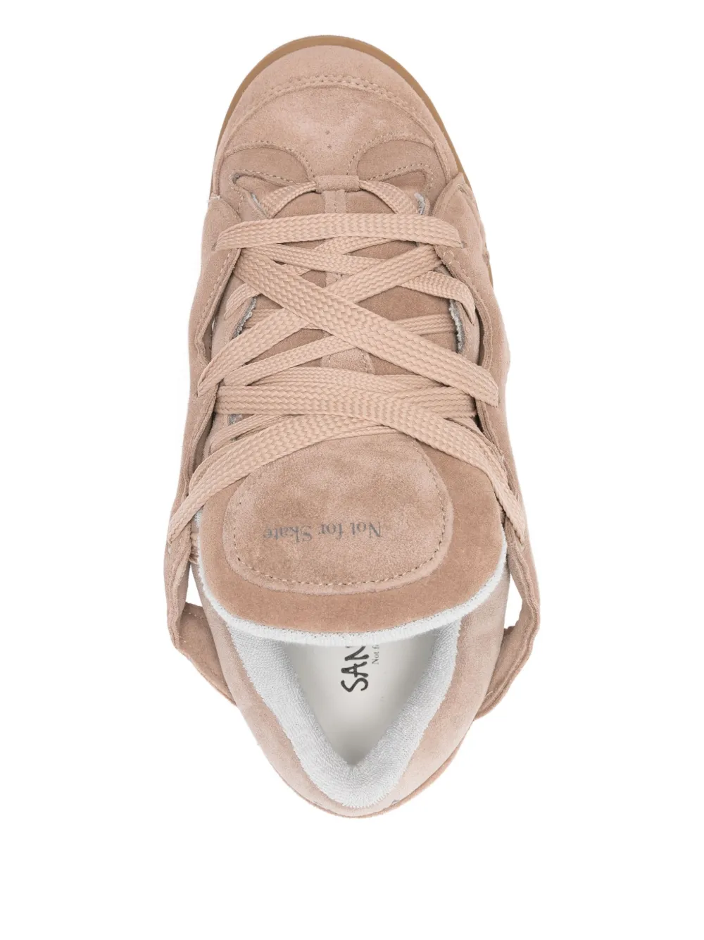 SANTHA Model 1 Original sneakers met uitgesneden details Beige