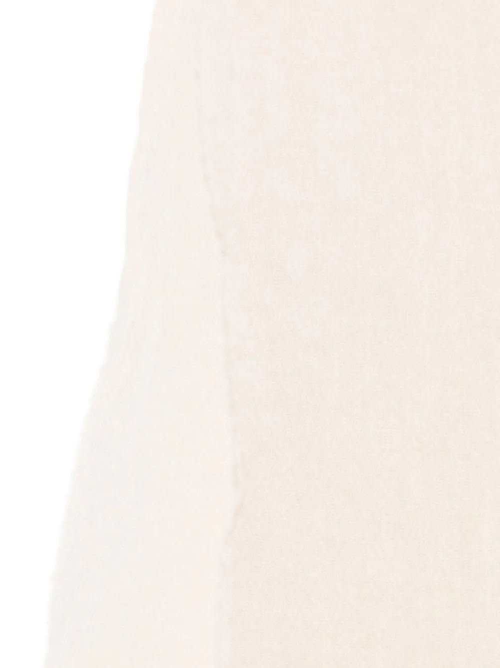 Our Legacy Cottage Frayed-edge Wool Scarf In Neutral