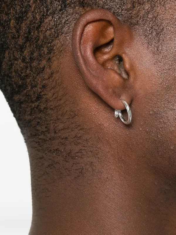 Panconesi Upside Down ピアス | シルバートーン | FARFETCH JP