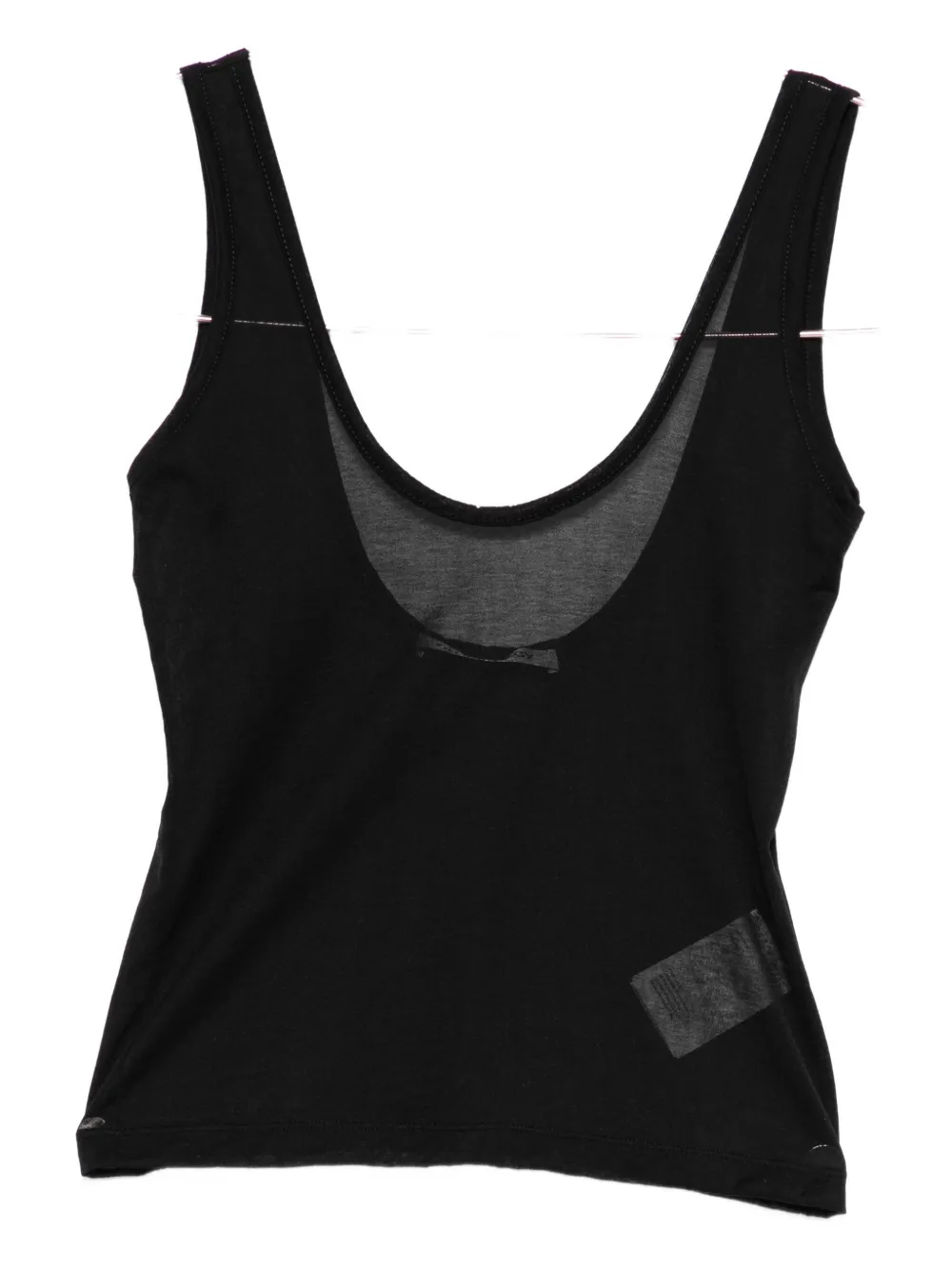 Our Legacy Blade Scoop-neck Tank Top In Black