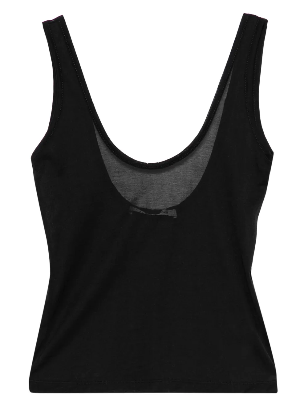 OUR LEGACY Blade scoop-neck tank top - ブラック OUR LEGACY Blade scoop-neck tank top - ブラック
