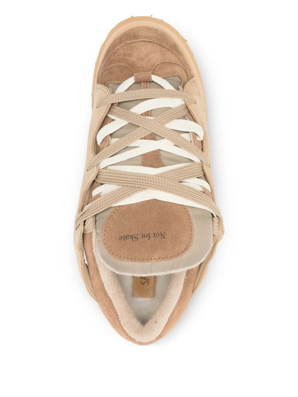 Santha Cut-out Sneakers In Brown