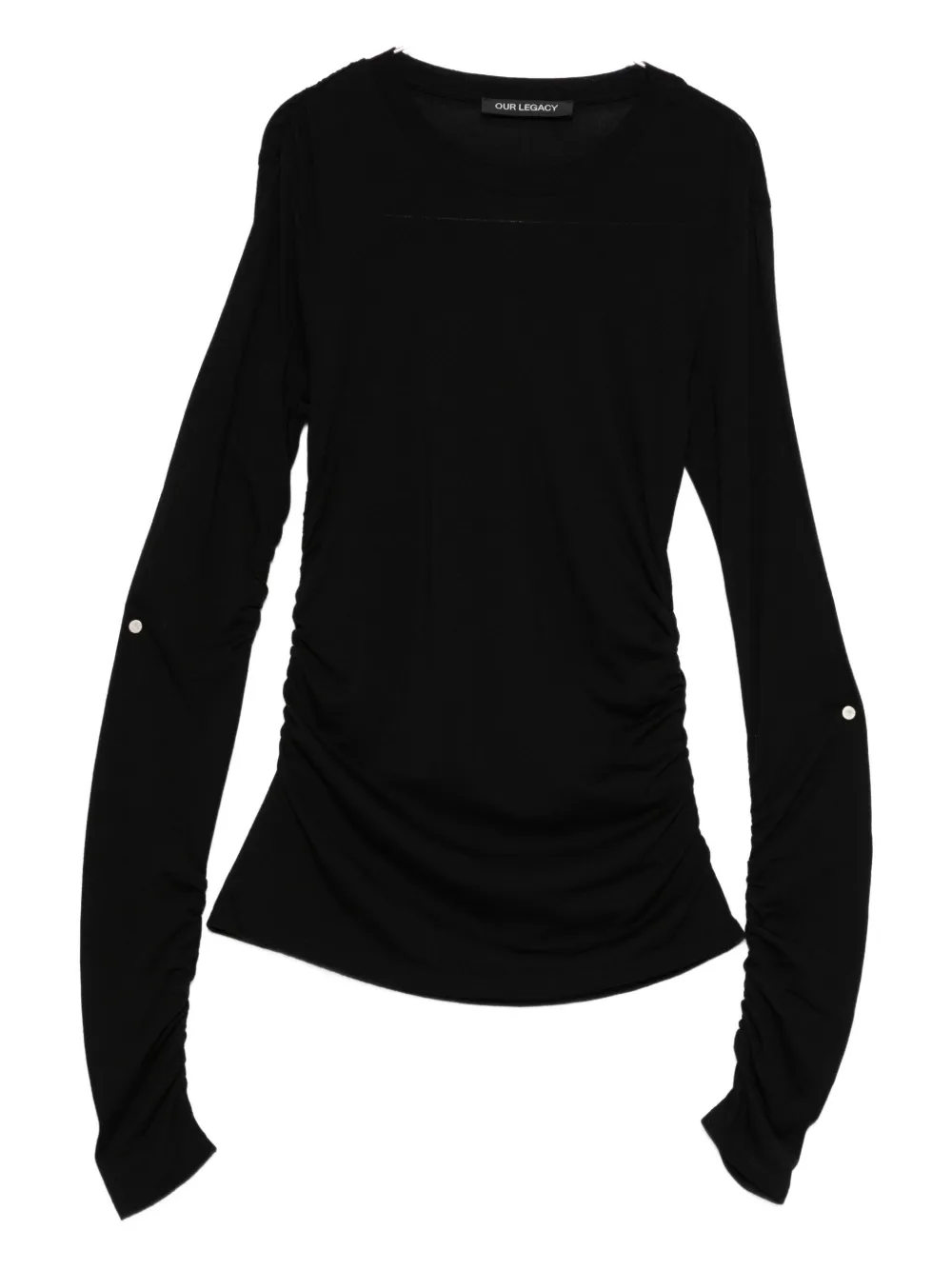 Our Legacy Long-sleeved T-shirt In Black