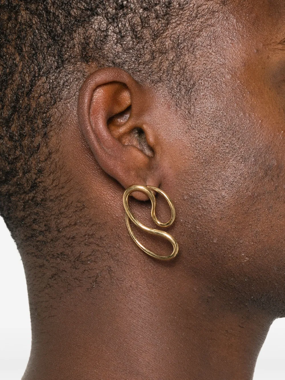 Panconesi sculptural earrings | Men | Image 2