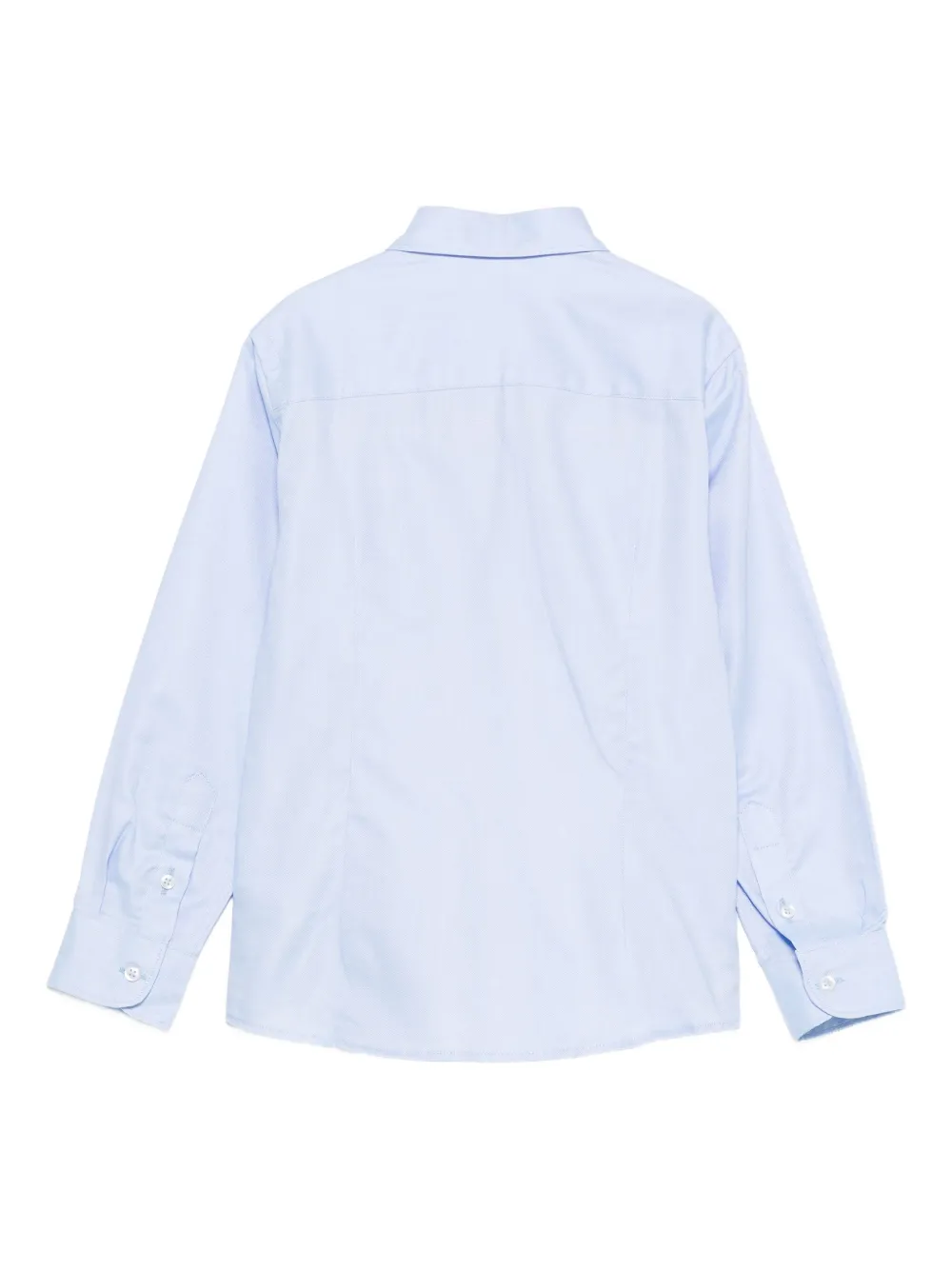 Manuel Ritz Embroidered-logo Shirt In Blue
