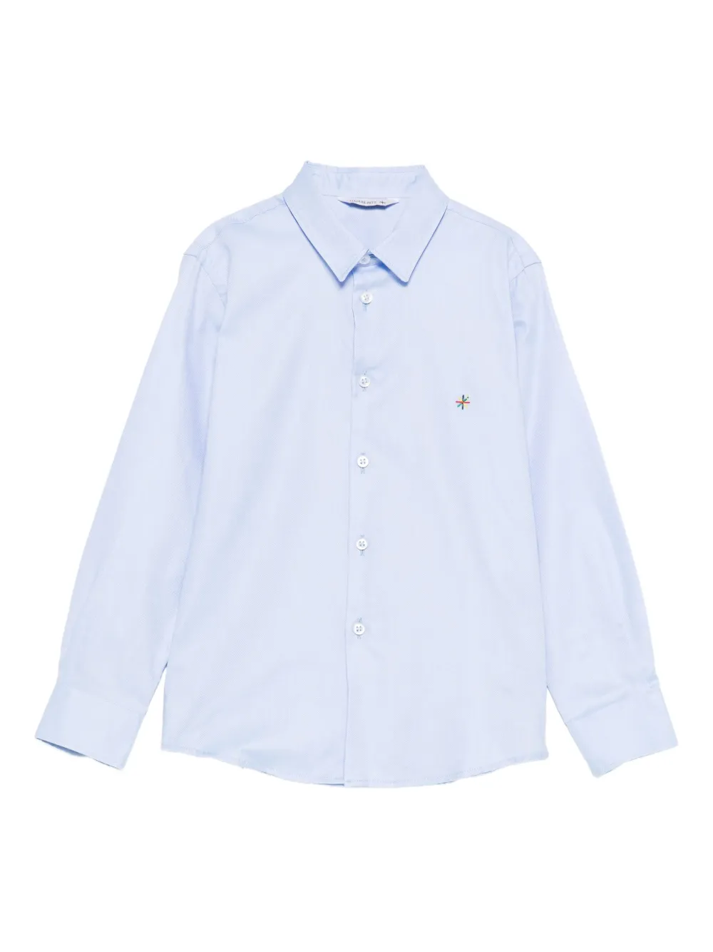 Manuel Ritz embroidered shirt | Blue | Image 1