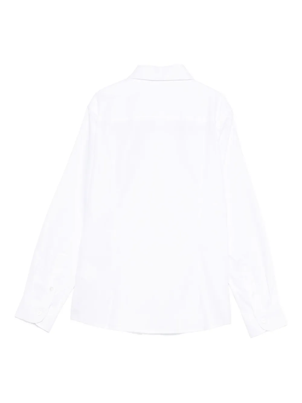 Manuel Ritz Embroidered Shirt In White