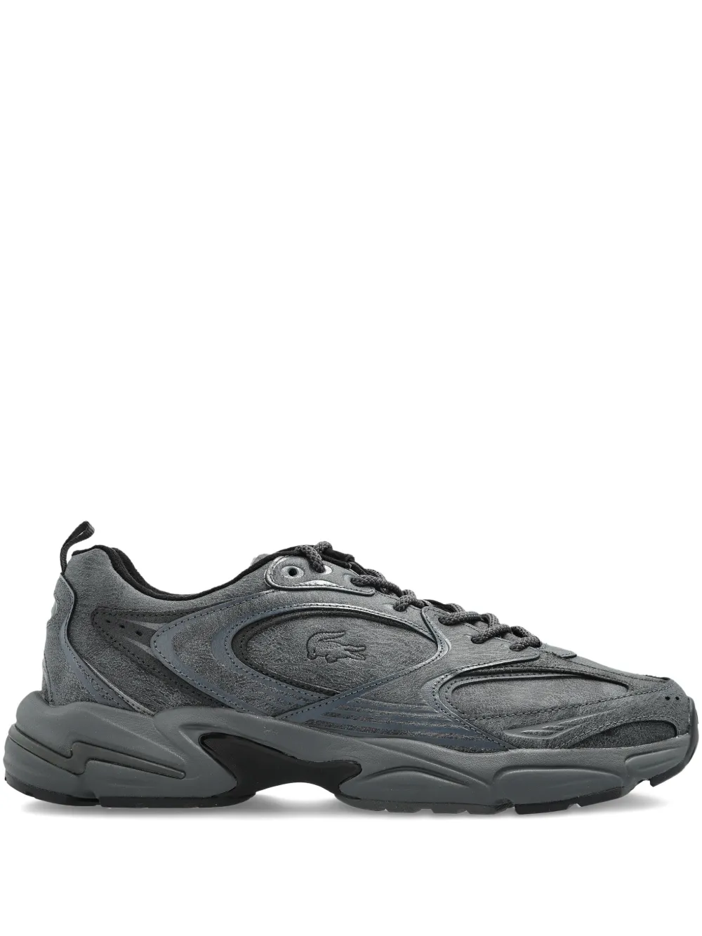 Lacoste Storm 96 logo-appliqué sneakers | Grey | Image 1