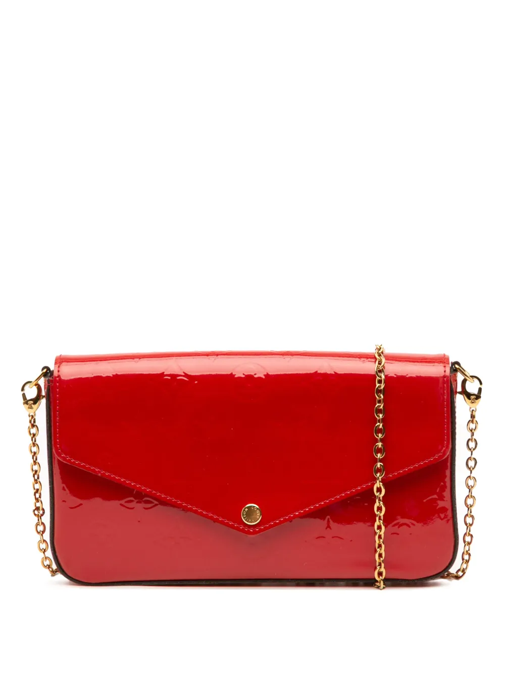 Louis Vuitton Pre-Owned 2016 Monogram Vernis Pochette Felicie crossbody bag | Red | Image 1