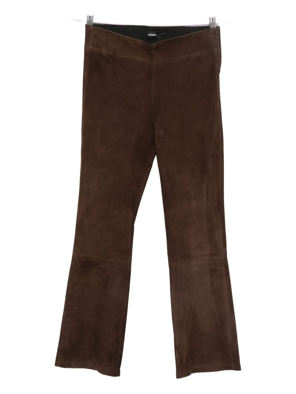 Arma suede trousers - ブラウン Arma suede trousers - ブラウン