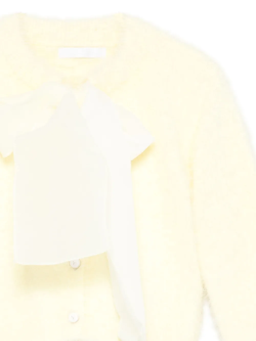 Miss Grant Kids Vest met strikdetail Geel