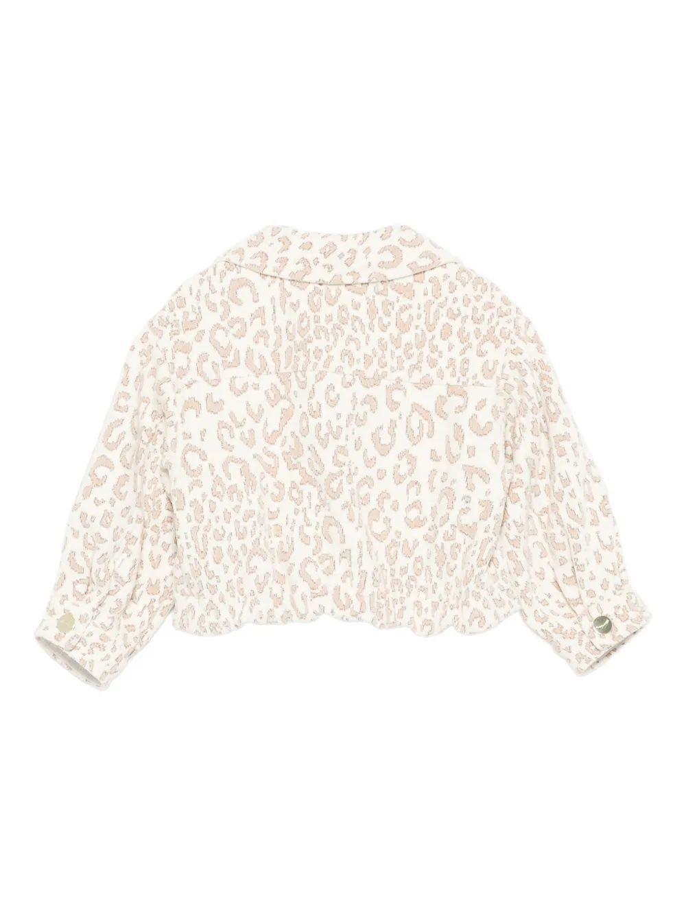 Miss Grant Kids leopard-print button jacket | Bomber Jackets | Image 2