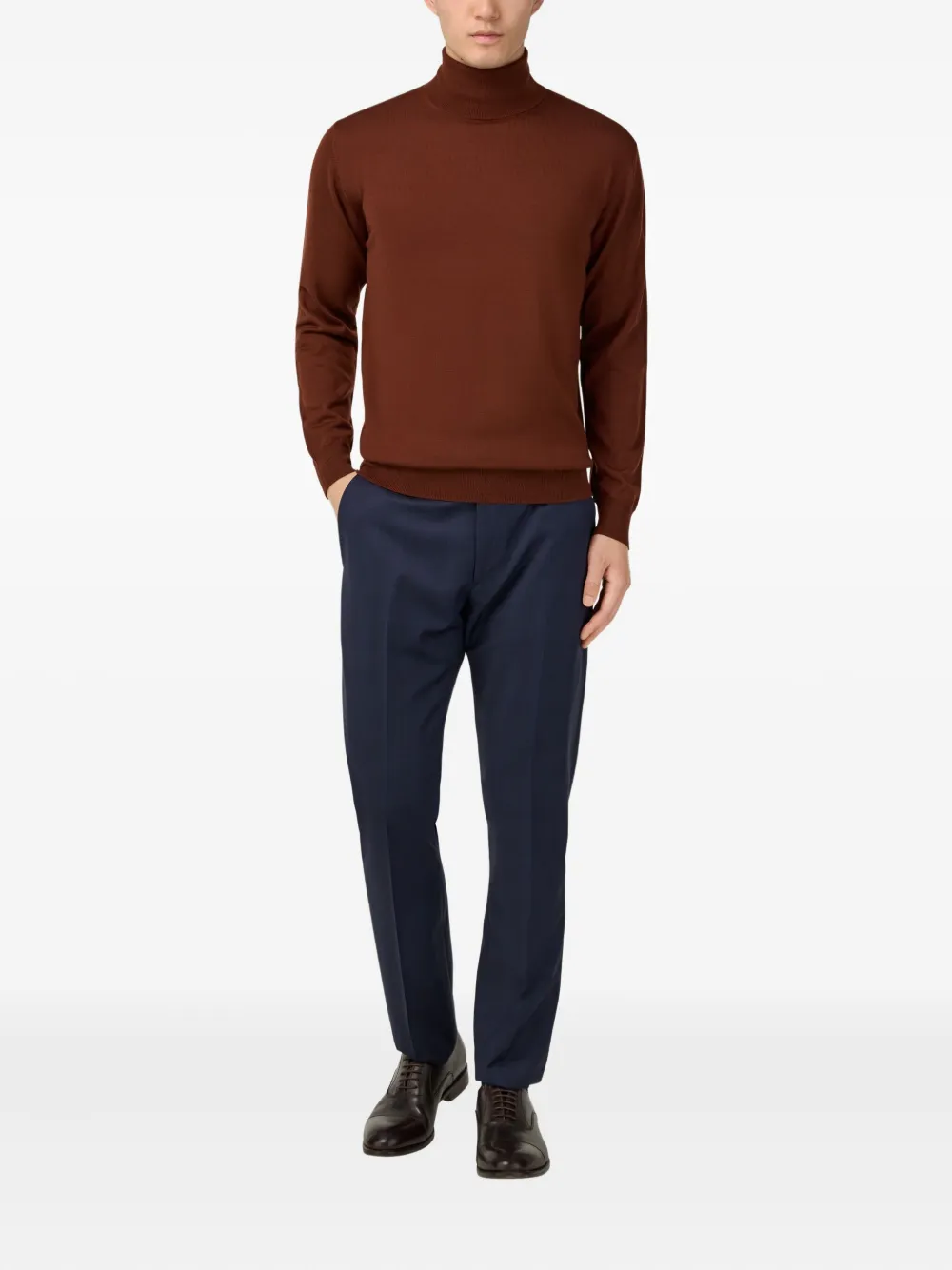 Boggi Milano turtleneck wool sweater | Knitted Sweaters | Image 2
