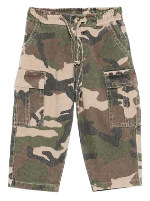 Miss Grant Kids camouflage cargo trousers