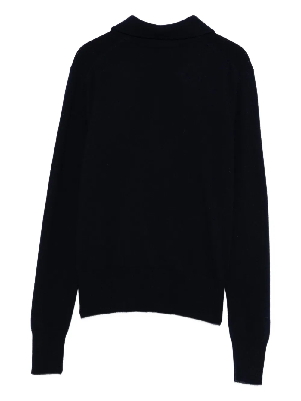 Lisa Yang Buttoned Classic-collar Cardigan In Blue