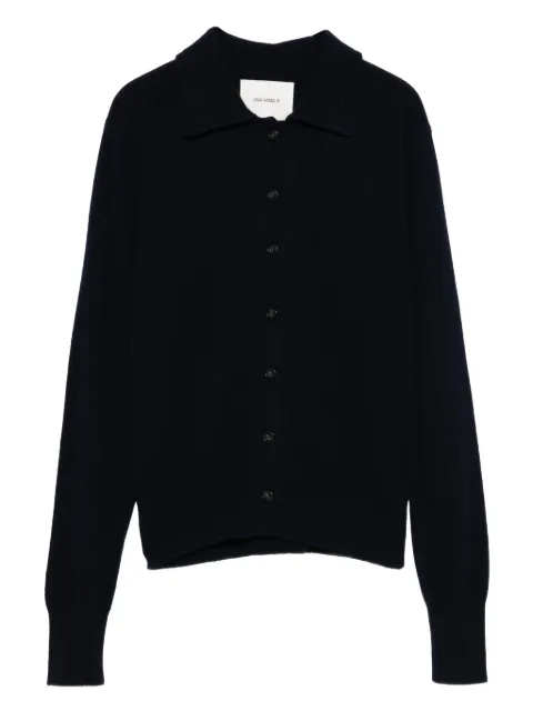 Lisa Yang buttoned classic-collar cardigan