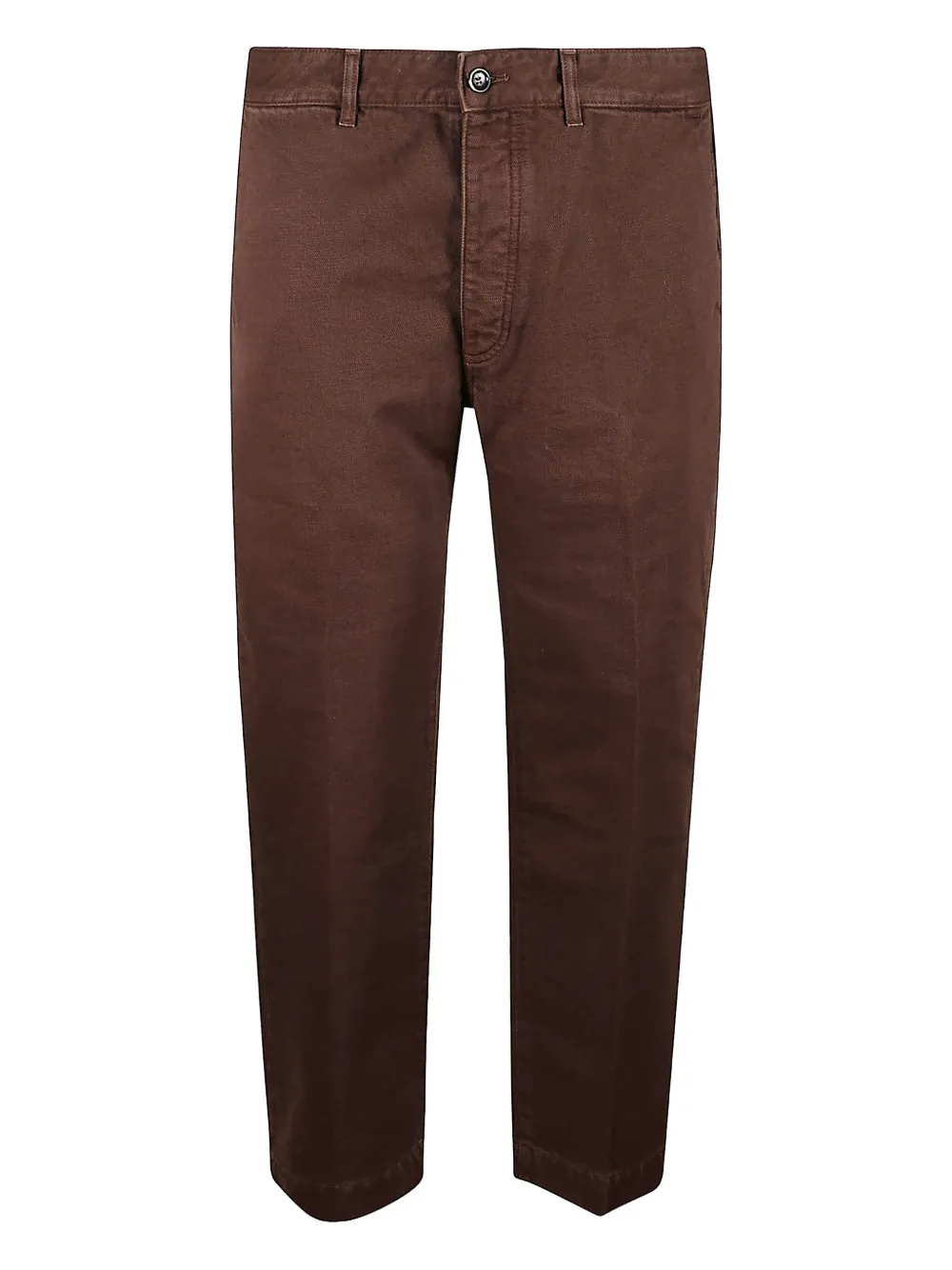 Nine In The Morning buttoned chinos | Braun | Image 1