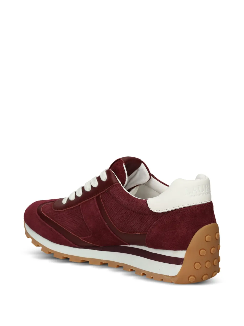 Lauren Ralph Lauren Suède sneakers Rood