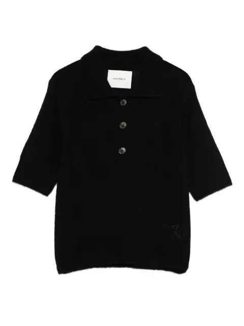 Lisa Yang knitted polo top