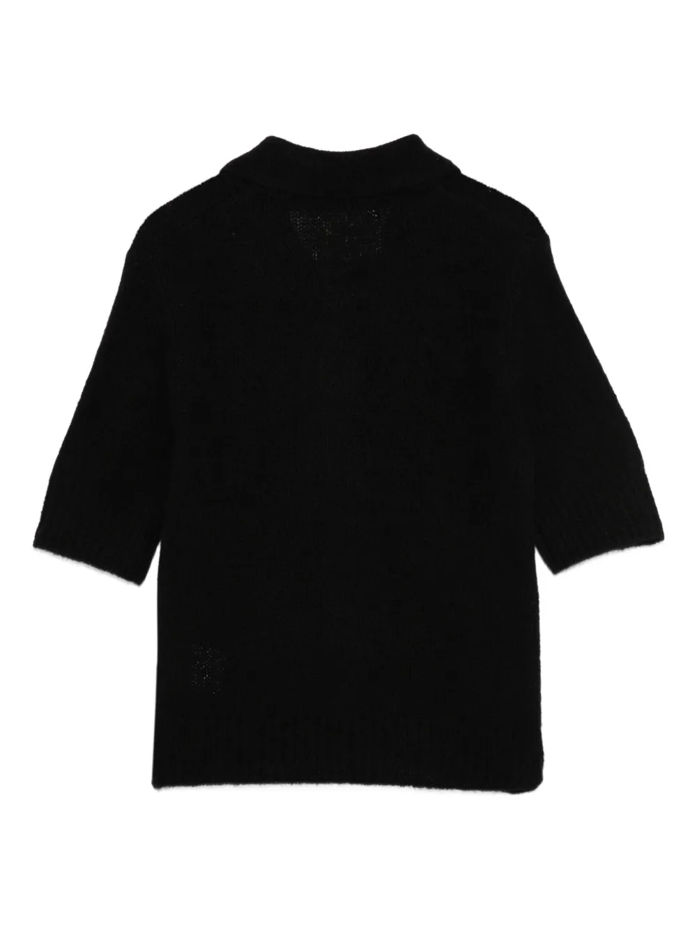 Lisa Yang knitted polo top | Knitted Tops | Image 2