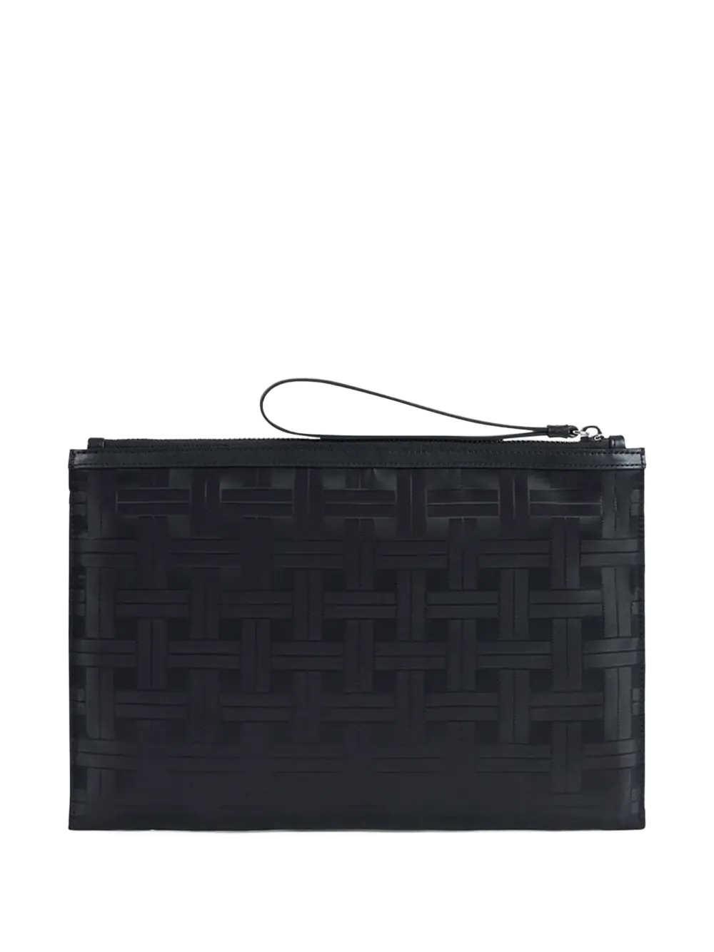 Kenzo woven-pattern wash bag - Zwart