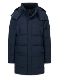 Boggi Milano B Tech Technical Parka With Goose Down - Blue