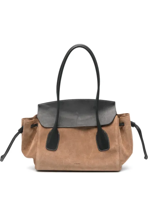 Jil Sander leather tote bag