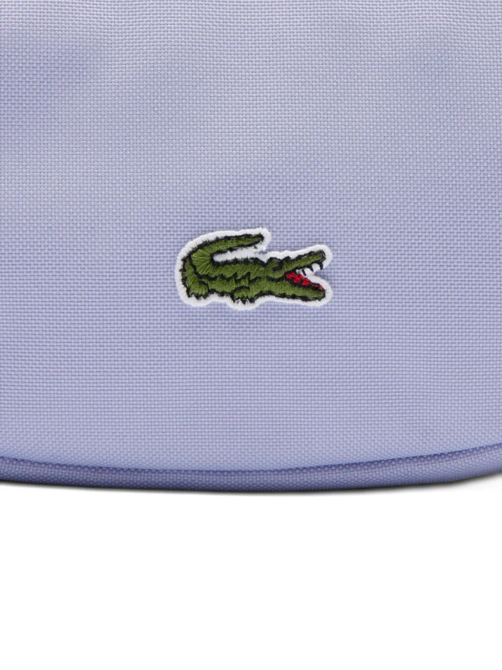 Lacoste Zip-fastening Cross Body Bag In Purple