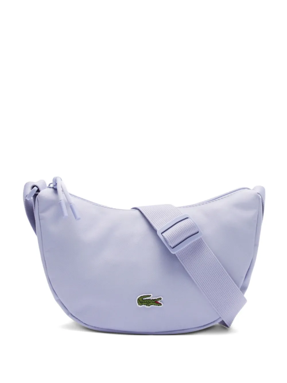 Lacoste ジップ ショルダーバッグ - パープル Lacoste ジップ ショルダーバッグ - パープル