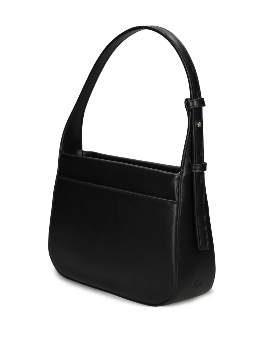Lacoste Logo-patch Cross Body Bag In Black