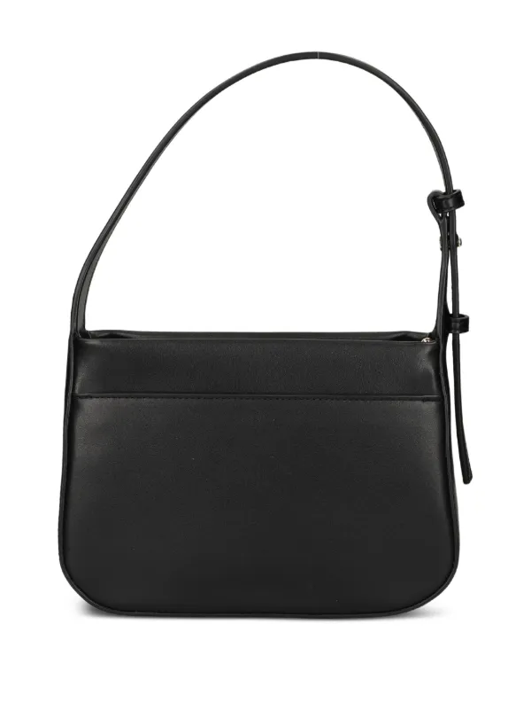 LACOSTE ブラック ショルダーバッグ Lacoste ロゴ ショルダーバッグ | ブラック | FARFETCH JP