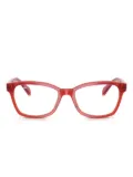 RAY-BAN JUNIOR square-frame glasses - Red