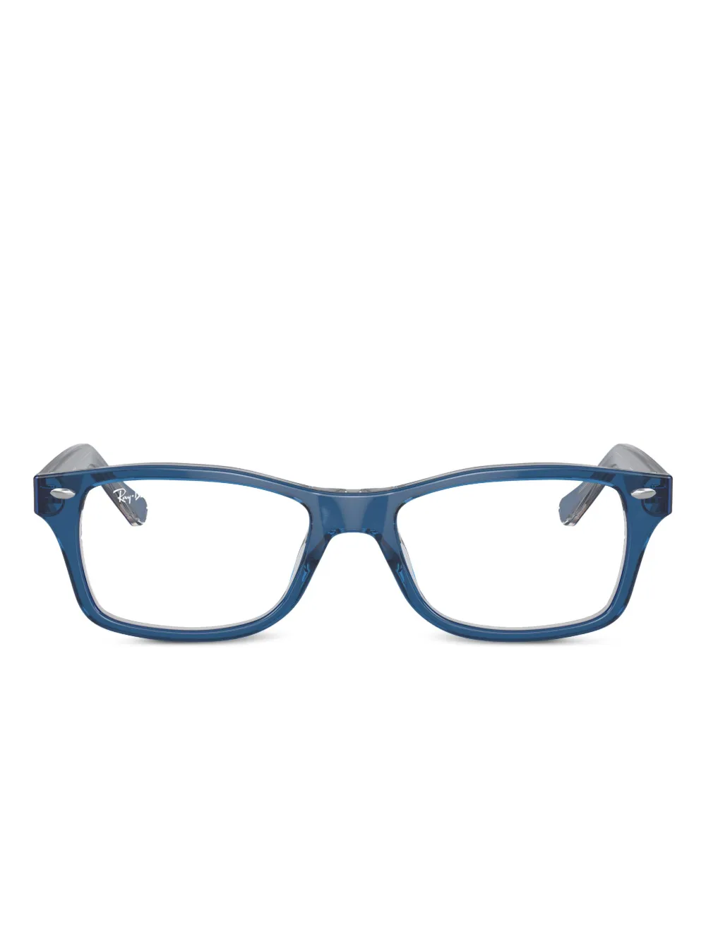 RAY-BAN JUNIOR スクエア眼鏡フレーム - ブルー RAY-BAN JUNIOR スクエア眼鏡フレーム - ブルー