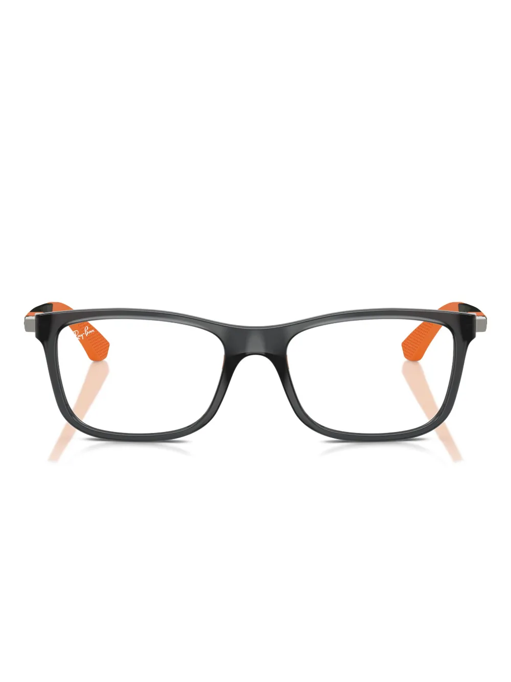 Ray-ban Junior Rectangle-frame Glasses In Gold