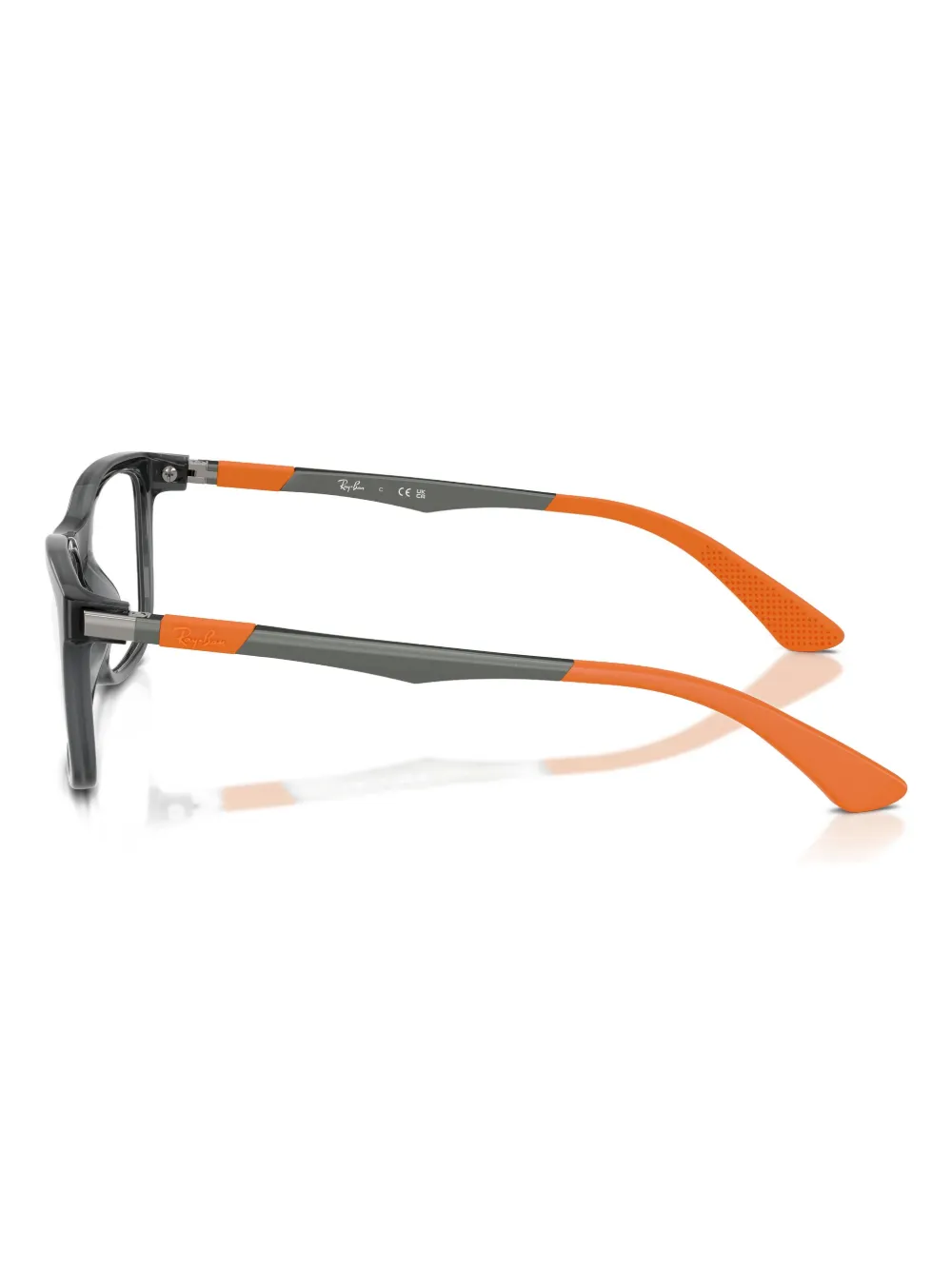 Ray-ban Junior Rectangle-frame Glasses In Gold
