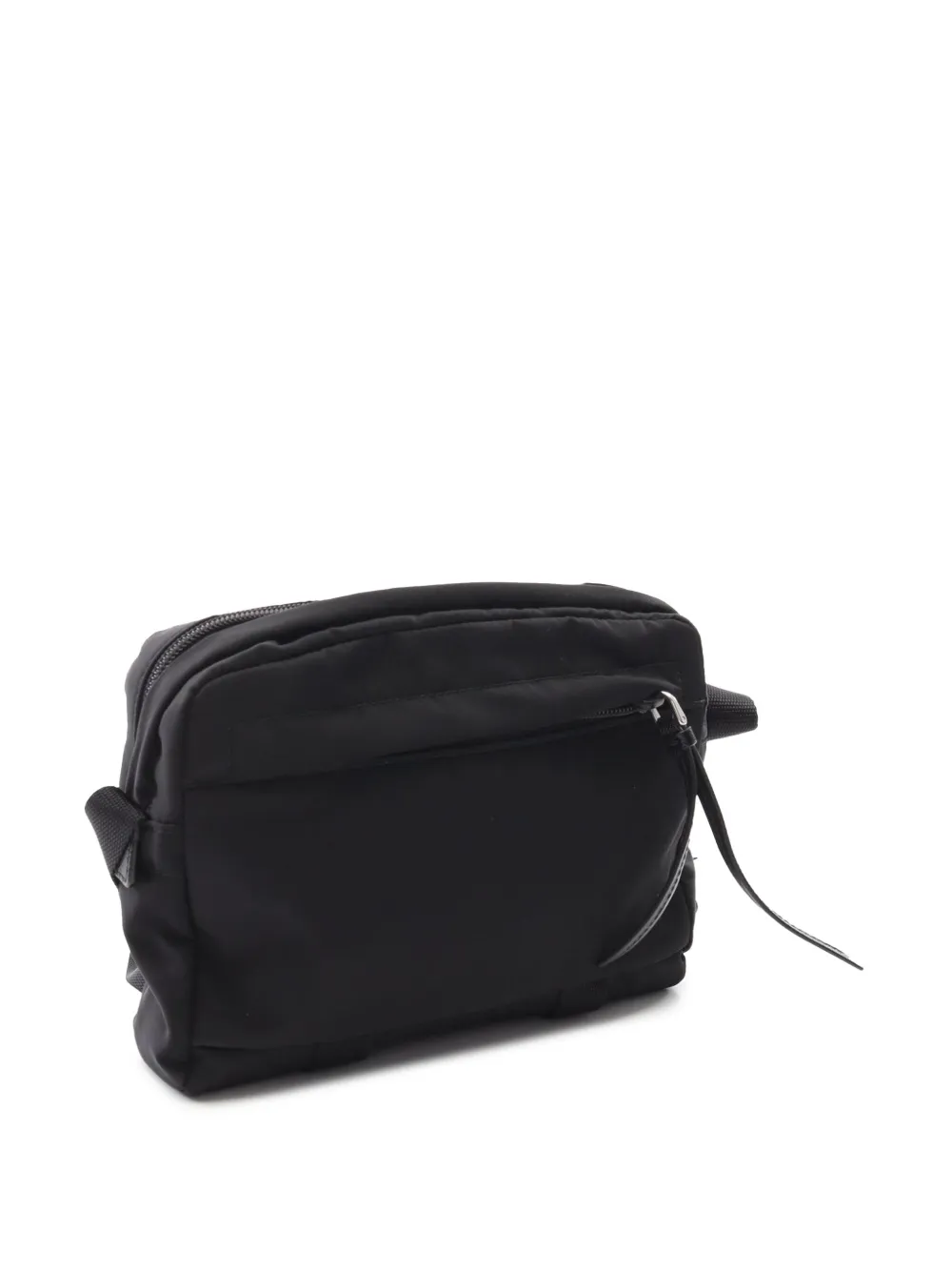Pre-owned Prada 2010-2025 Tessuto Camouflage Crossbody Bag In Black