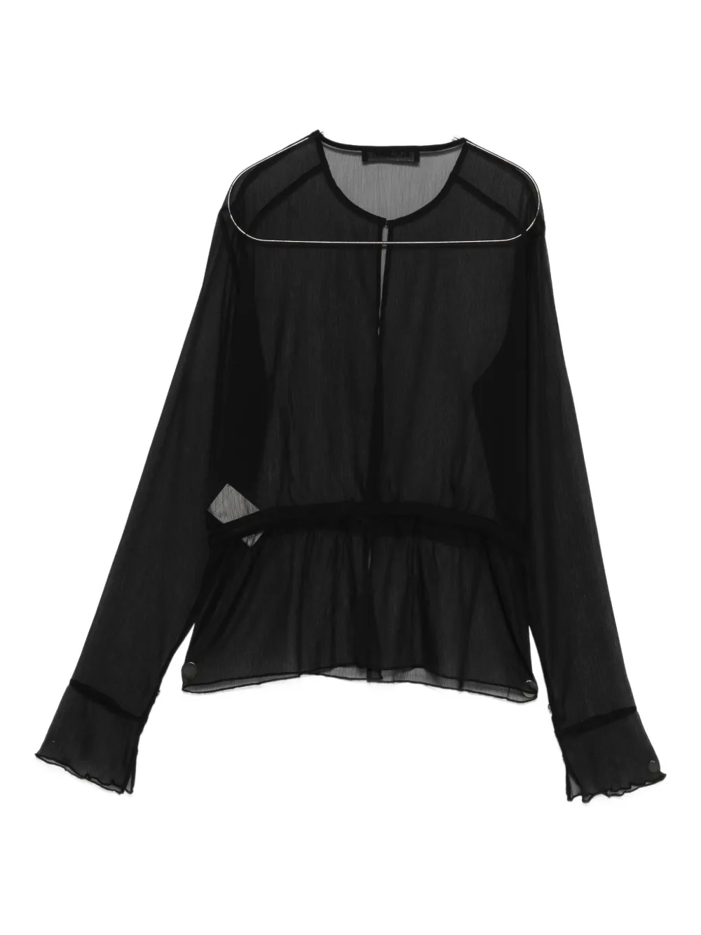 OUR LEGACY sheer-panelled blouse | Blouses | Image 2