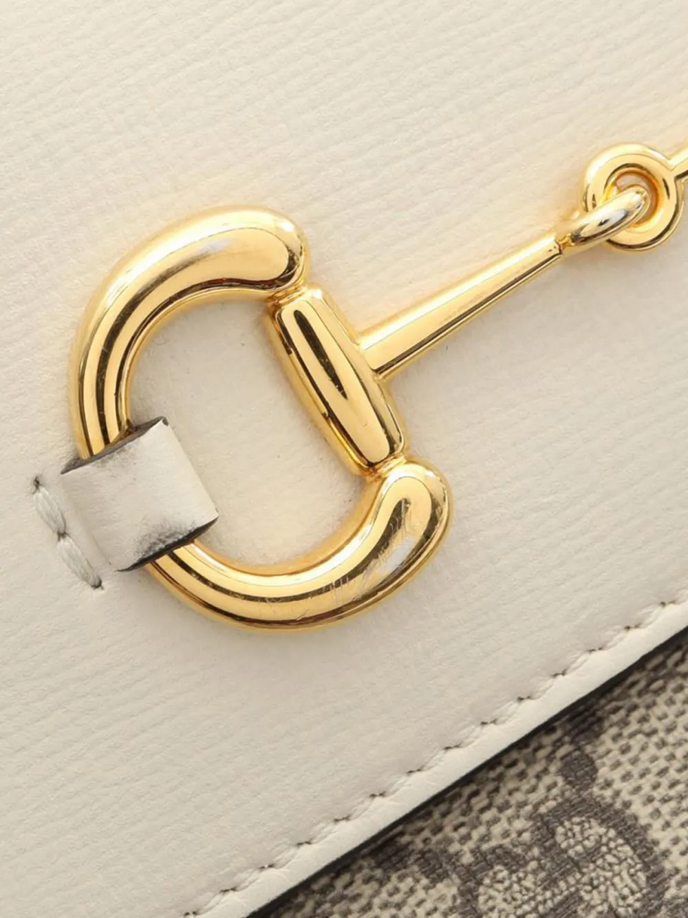 Gucci Pre-Owned 2016-2025 Small GG Supreme Horsebit 1955 crossbody bag | Pre-Owned | Image 2