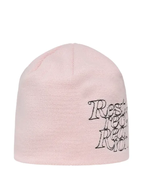 Rest&Recreation logo-stitch beanie