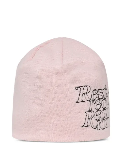 Rest&Recreation gorro con logo de costuras