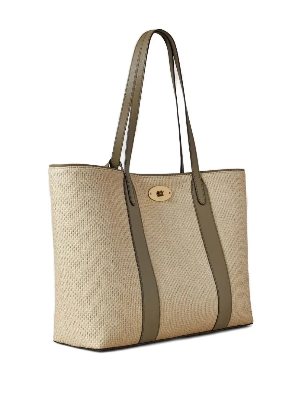 Mulberry Bayswater leren shopper Beige