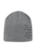 Rest&Recreation logo-embroidered beanie - Grey